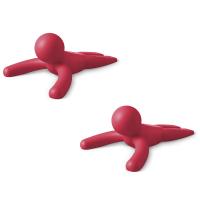 1013767-505 Набор из 2 дверных стоперов Buddy красный