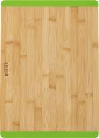 93-BM-4-01.3 Доска разделочная  с силиконовыми вставками 39*28*1,5см, Linea Bamboo