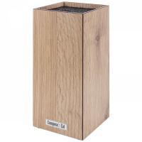 PDN102094OA4 Подставка для кухонных ножей, универсальная, 10*10*23см, дуб натуральный, композитный м