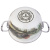 943-066 Кастрюля AGNESS "FAMILY HOUSE" 2,0л эмалированная со стеклянной крышкой