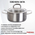 SF-CA1216G Кастрюля 1,2л индукция, нержавеющая сталь, Kukmara, серия Safia SF-CA1216G Кастрюля 1,2л индукция, нержавеющая сталь, Kukmara, серия Safia