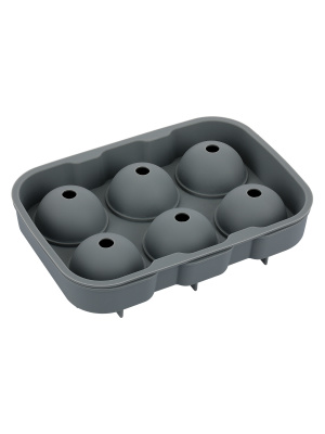 79-029 Форма для льда, 6 шариков 18х13х4,5см Linea SILICONE