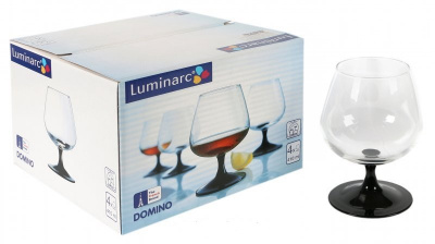j3030 Фужеры для коньяка 410мл 4 штуки, LUMINARC, серия "DOMINO" 