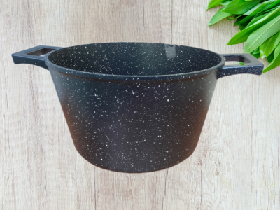 ОВТ-500К Кастрюля 5,0л 24см с крышкой, литой алюминий, PanMaster