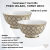 PM-0129/DECO Салатники 11см 0.28л, 2 штуки, Pozzi Milano, серия Deco PM-0129/DECO Салатники 11см 0.28л, 2 штуки, Pozzi Milano, серия Deco