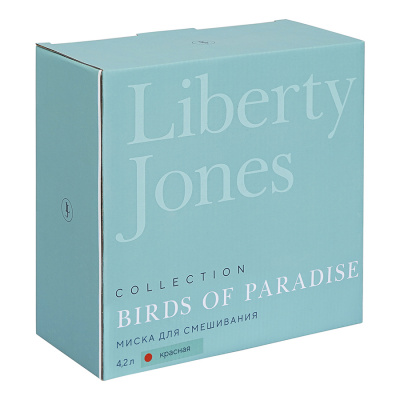 LJ0000210 Миска для смешивания Birds of Paradise 4,2 л (красная)