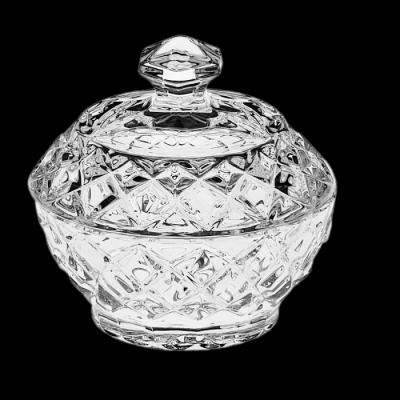 990/53400/1/14100/096  Сахарница хрустальная 9,6 см Crystal BOHEMIA, серия "Diamond"