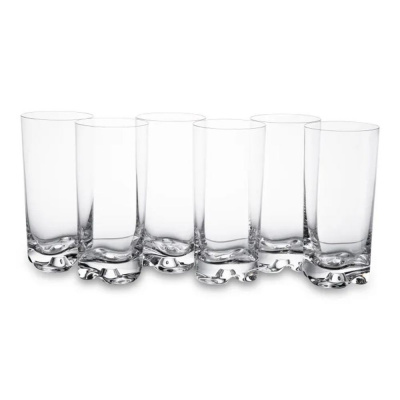KRO-F68C810035001010-6 Стаканы высокие 350мл Krosno Миксология 6 штук
