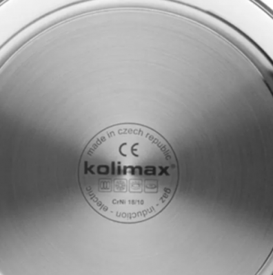 162083 Кастрюля-сотейник 2л 18см, KOLIMAX PRECISE, индукция, нержавеющая сталь