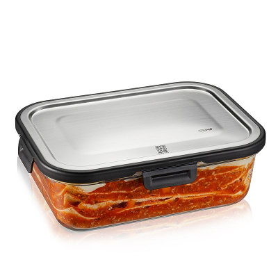 12754  Контейнер для пищевых продуктов прямоугольный  1500 мл GEFU, серия МИЛО