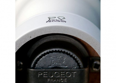7834 Мельница для соли Peugeot 22 см, белый лак, дерево, Paris