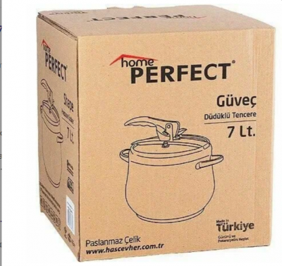 80490 Скороварка 7л, PERFECT, нержавеющая сталь, индукция