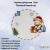 805093 Тарелка десертная 15см, GAEM, серия "Веселый Новый год" 805093 Тарелка десертная 15см, GAEM, серия "Веселый Новый год"