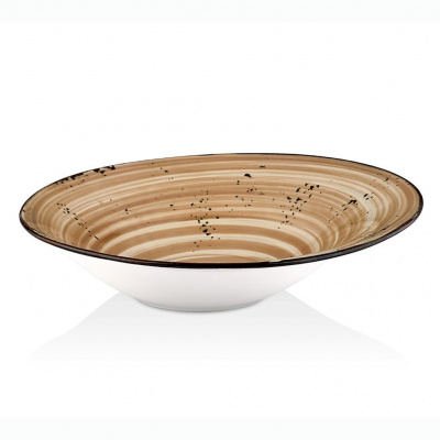 81229299 Тарелка для пасты Gabbro "Vintage" 27см, фарфор By Bone