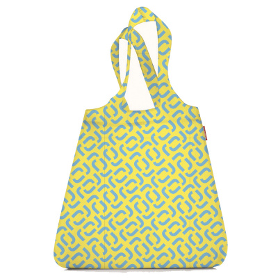 AT2030 Сумка складная Mini maxi shopper signature lemon